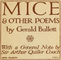 Mice & Other Poems — Gerald Bullett cover