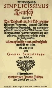 The Adventurous Simplicissimus: being the description of the Life of a Strange vagabond named Melchior Sternfels von Fuchshaim — Hans Jakob Christoph von Grimmelshausen cover