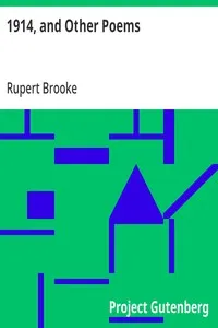 1914, and Other Poems cover