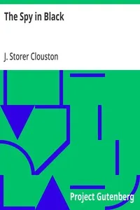 The Spy in Black — J. Storer (Joseph Storer) Clouston cover