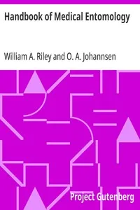 Handbook of Medical Entomology — William A. (William Albert) Riley cover