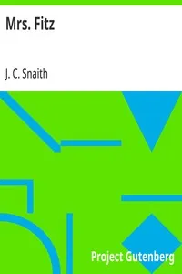 Mrs. Fitz — J. C. (John Collis) Snaith cover