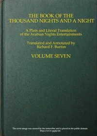 The Book of the Thousand Nights and a Night — Volume 07 (of 10) — Anonymous cover
