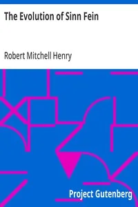 The Evolution of Sinn Fein — Robert Mitchell Henry cover