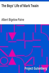 The Boys' Life of Mark Twain — Albert Bigelow Paine cover