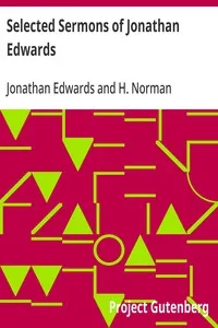 Selected Sermons of Jonathan Edwards — Jonathan Edwards cover