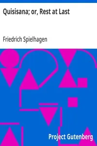 Quisisana; or, Rest at Last — Friedrich Spielhagen cover
