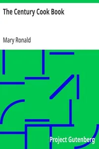 The Century Cook Book — Mary Ronald cover