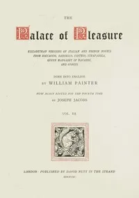 The Palace of Pleasure, Volume 3 — Anonymous cover