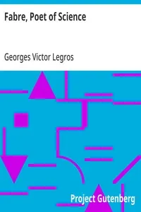 Fabre, Poet of Science cover