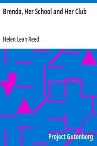 Brenda, Her School and Her Club — Helen Leah Reed cover