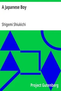 A Japanese Boy — Shigemi Shiukichi cover