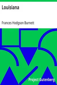 Louisiana — Frances Hodgson Burnett cover
