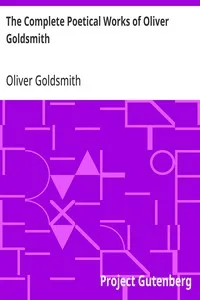 The Complete Poetical Works of Oliver Goldsmith — Oliver Goldsmith cover