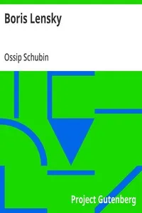 Boris Lensky — Ossip Schubin cover