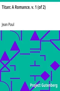 Titan: A Romance. v. 1 (of 2) — Jean Paul cover