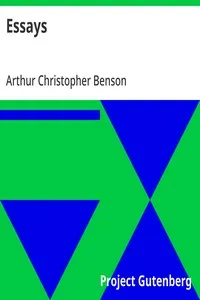 Essays — Arthur Christopher Benson cover