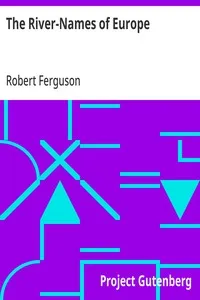 The River-Names of Europe — Robert Ferguson cover