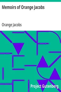 Memoirs of Orange Jacobs — Orange Jacobs cover