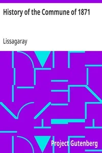 History of the Commune of 1871 — Lissagaray cover