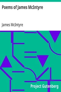 Poems of James McIntyre cover