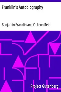 Franklin's Autobiography: (Eclectic English Classics) — Benjamin Franklin cover