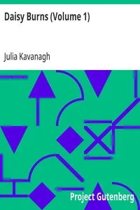 Daisy Burns (Volume 1) cover