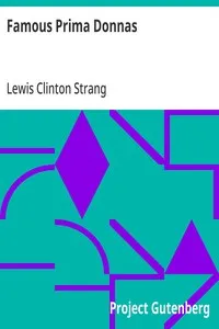 Famous Prima Donnas — Lewis Clinton Strang cover