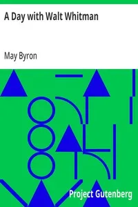 A Day with Walt Whitman — May Byron cover