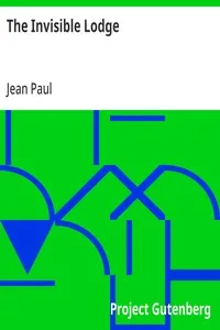 The Invisible Lodge — Jean Paul cover
