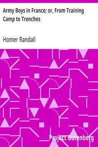 Army Boys in France; or, From Training Camp to Trenches — Homer Randall cover