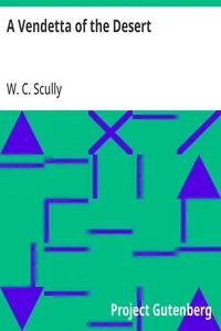 A Vendetta of the Desert — W. C. (William Charles) Scully cover