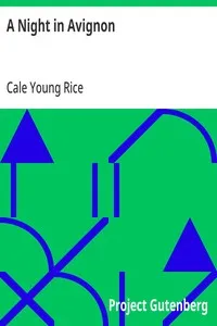 A Night in Avignon — Cale Young Rice cover