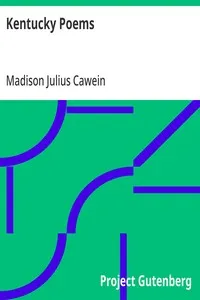 Kentucky Poems — Madison Julius Cawein cover