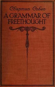 A Grammar of Freethought cover