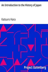 An Introduction to the History of Japan — Katsuro Hara cover