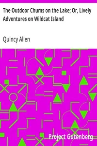 The Outdoor Chums on the Lake; Or, Lively Adventures on Wildcat Island — Quincy Allen cover