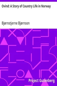 Ovind: A Story of Country Life in Norway — Bjørnstjerne Bjørnson cover