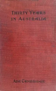 Thirty Years in Australia — Ada Cambridge cover