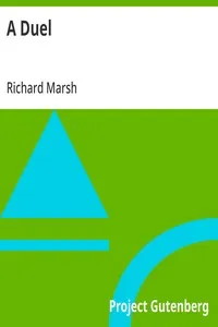 A Duel — Richard Marsh cover