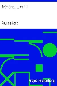 Frédérique, vol. 1 — Paul de Kock cover