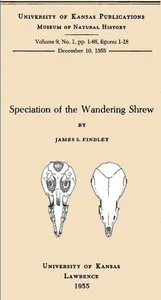 Speciation of the Wandering Shrew cover