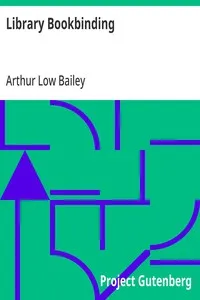 Library Bookbinding — Arthur Low Bailey cover