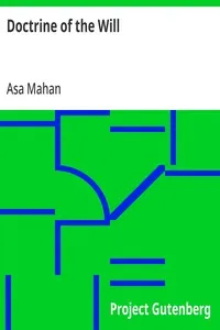 Doctrine of the Will — Asa Mahan cover