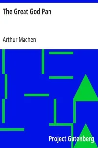 The Great God Pan — Arthur Machen cover