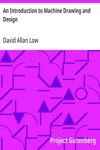 An Introduction to Machine Drawing and Design — David Allan Low cover