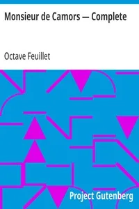 Monsieur de Camors — Complete — Octave Feuillet cover