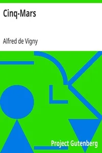Cinq-Mars — Alfred de Vigny cover