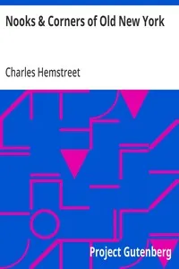 Nooks & Corners of Old New York cover