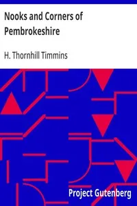 Nooks and Corners of Pembrokeshire — H. Thornhill (Henry Thornhill) Timmins cover